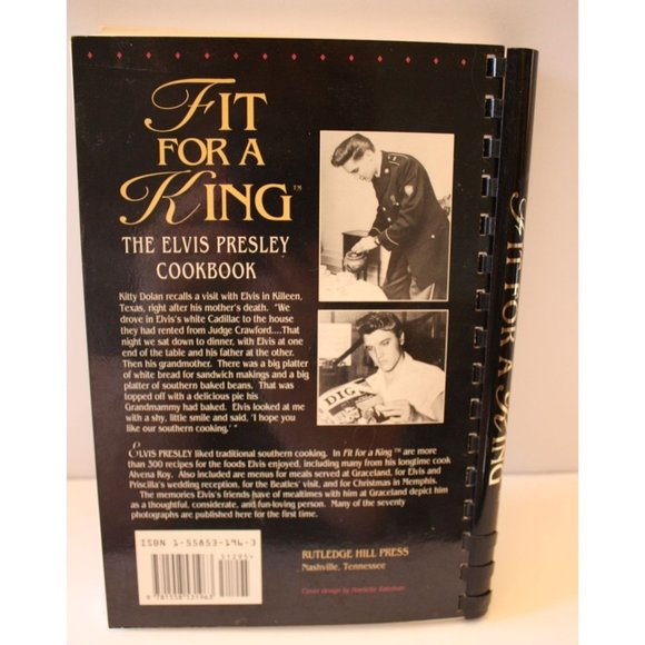 Fit for A King The Elvis Presley Cookbook - Picture 4 of 6